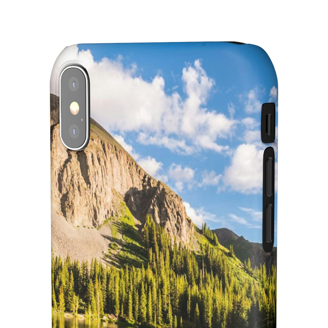 Mountain Scene Reflected - Phone Case