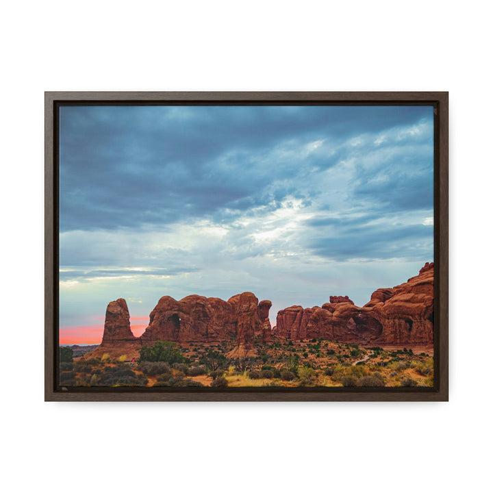 Arches at Sunset - Canvas with Frame