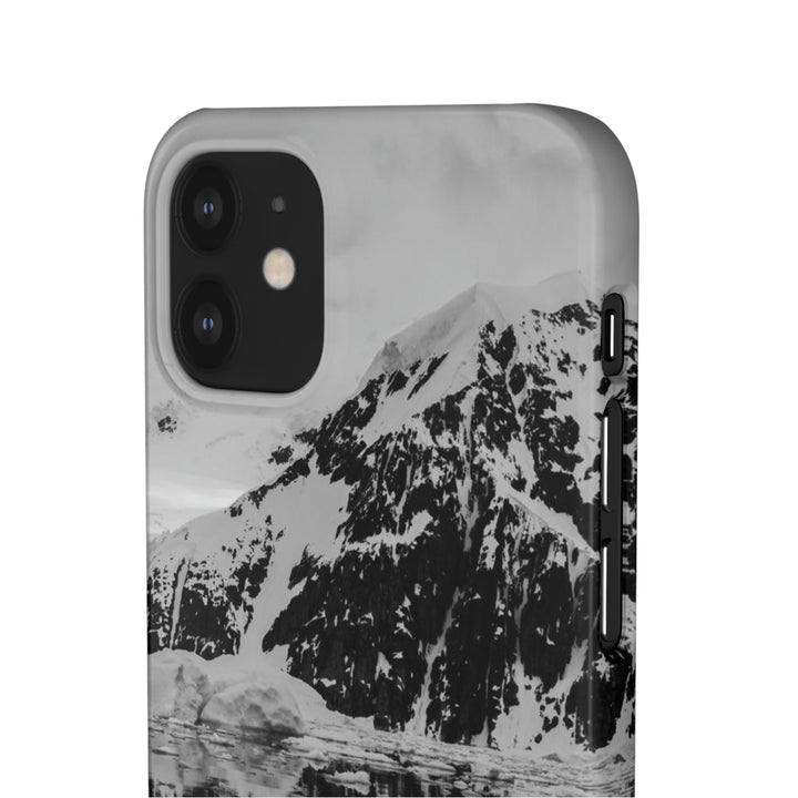 Reflected Calm in Black and White - Phone Case