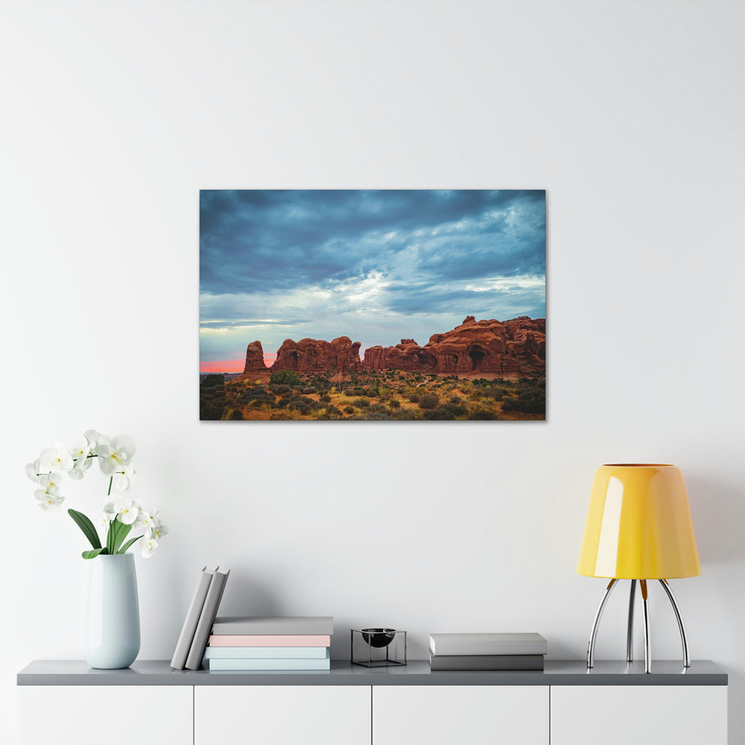 Arches at Sunset - Canvas