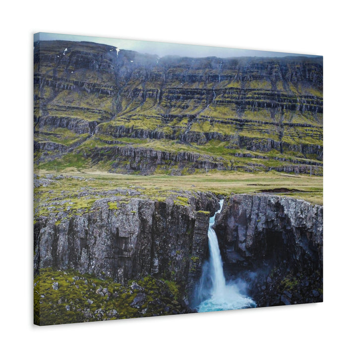 A Remote Waterfall - Canvas