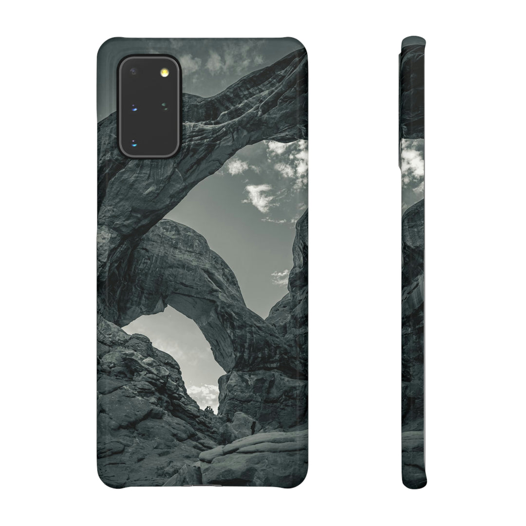 Natural Frames Part 4 in Black and White - Phone Case