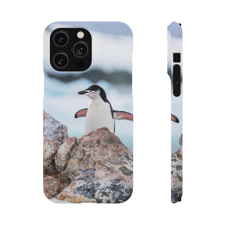 Stretched Penguin - Phone Case