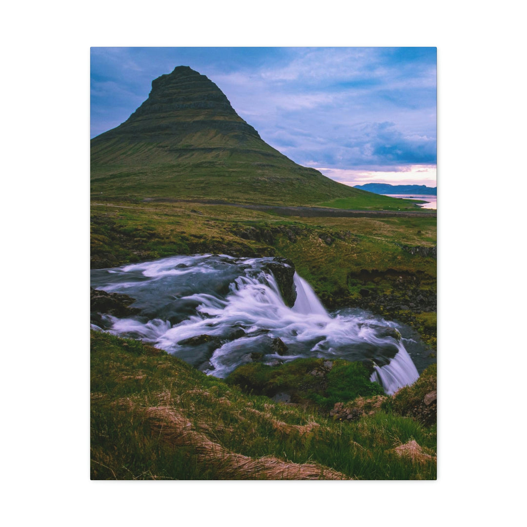 An Icelandic Sunset - Canvas