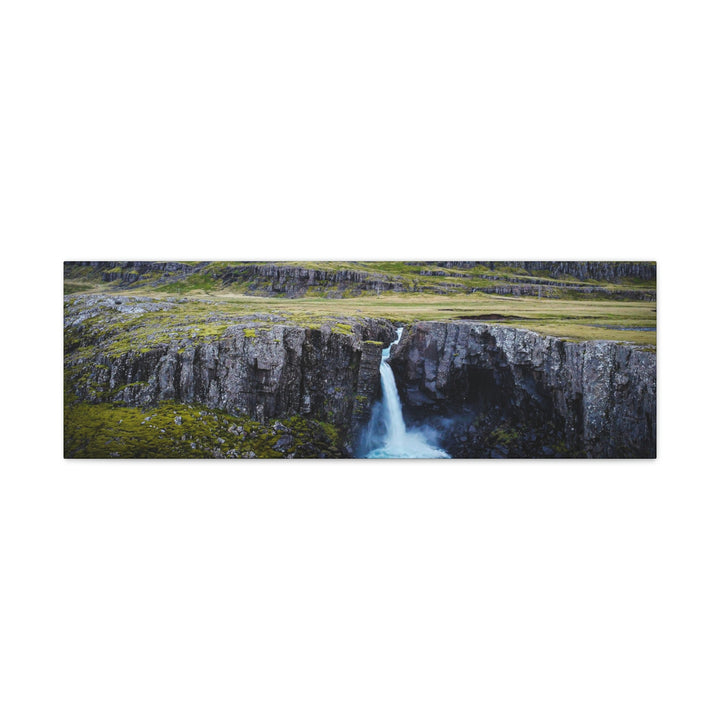 A Remote Waterfall - Canvas