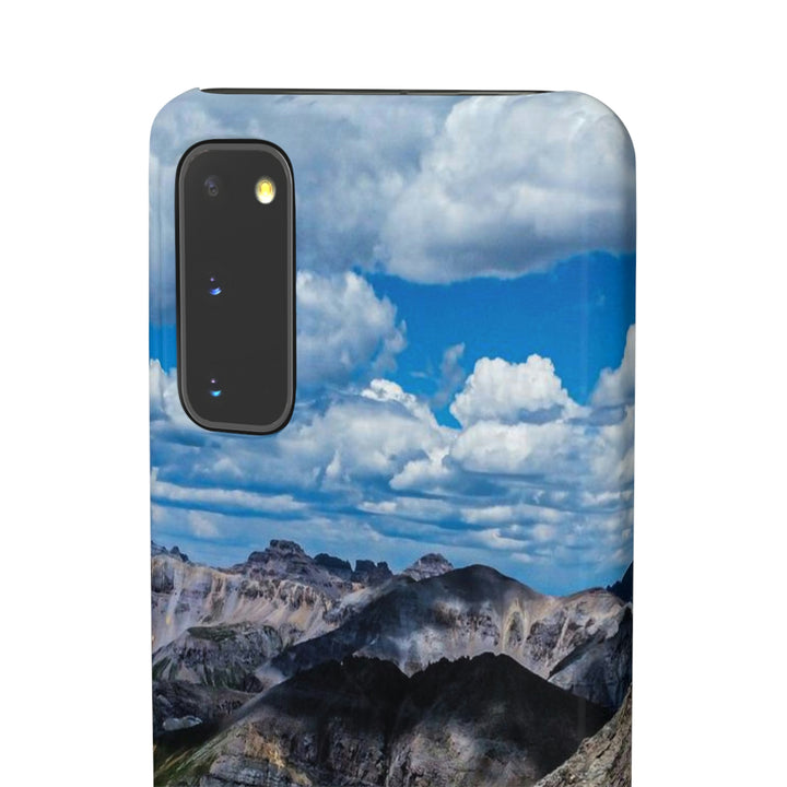 Imogene Pass From the Air - Phone Case