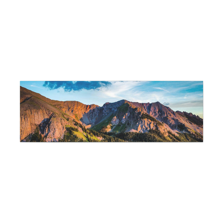 Fading Mountain Light - Canvas