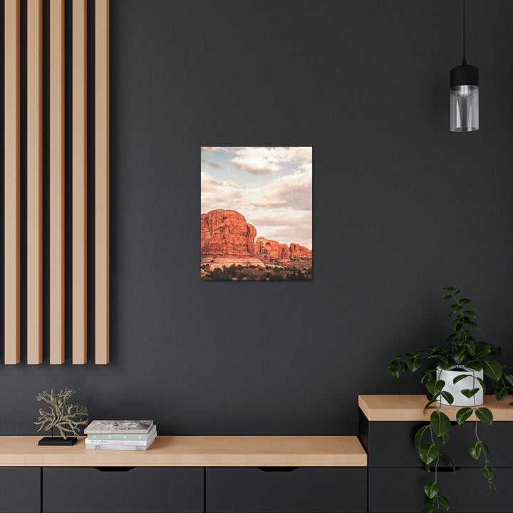 A Desert Sunset - Canvas