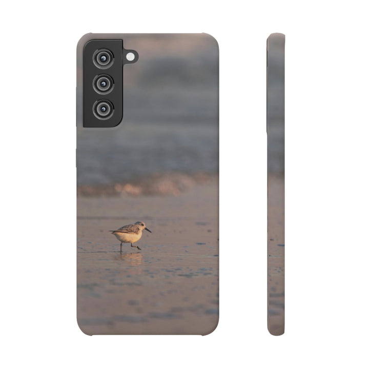 Sanderling in Soft Dusk Light - Phone Case