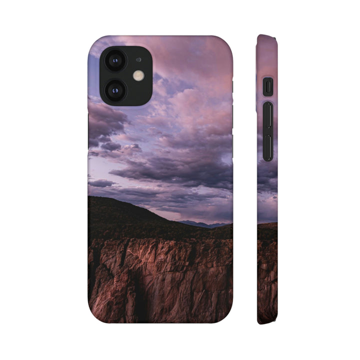 Painted Wall at Sunset Part 3 - Phone Case