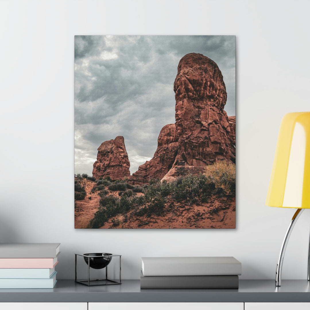 Dramatic Rocks - Canvas