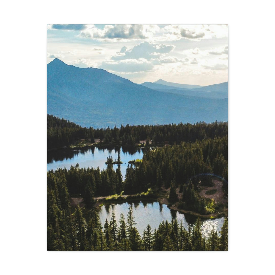 Cool Mountain Lakes - Canvas