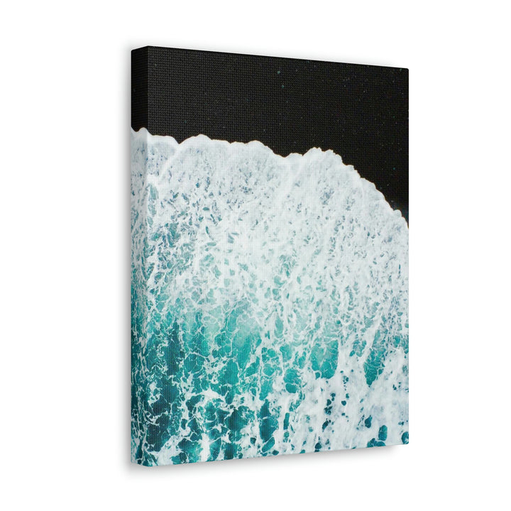 A Wave on Volcanic Sand - Canvas