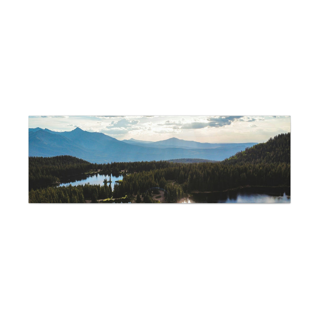 Cool Mountain Lakes - Canvas