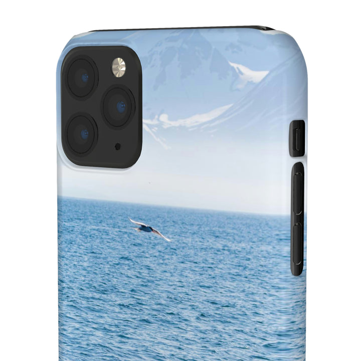 A Whale and A Mountain - Phone Case