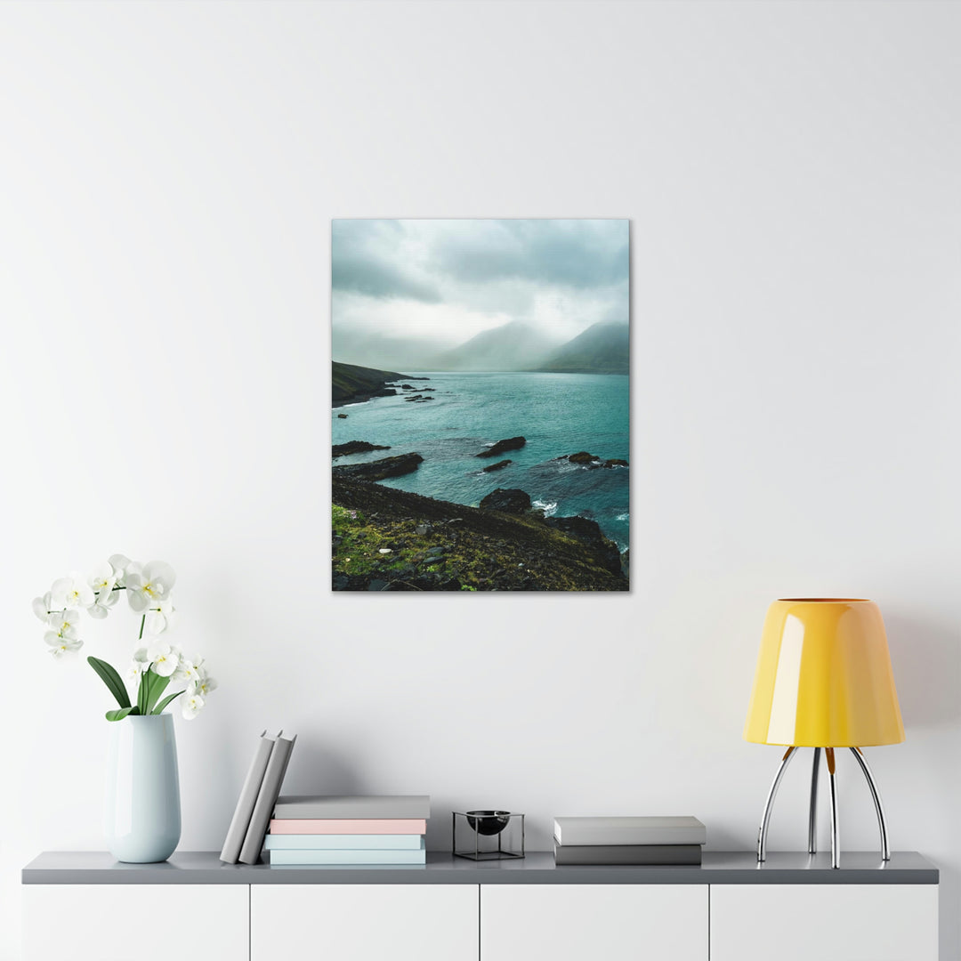 Mystical Mountain View - Canvas