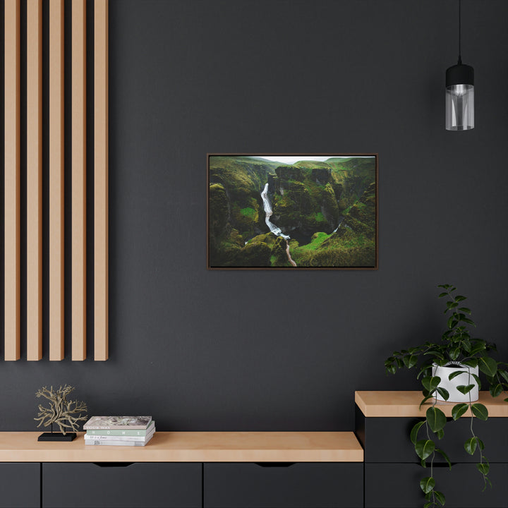 A Green Dream - Canvas with Frame