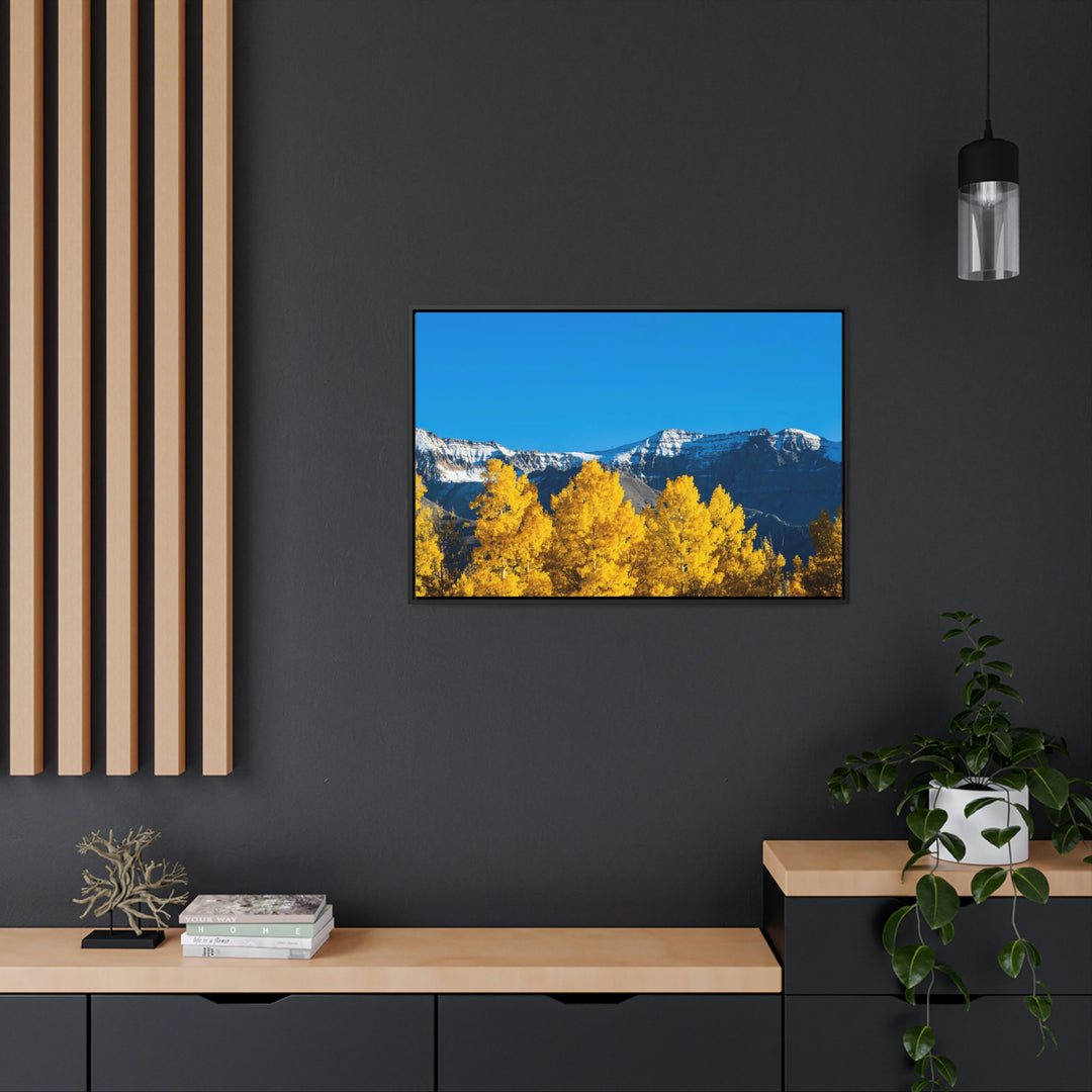 Golden Glow - Canvas with Frame