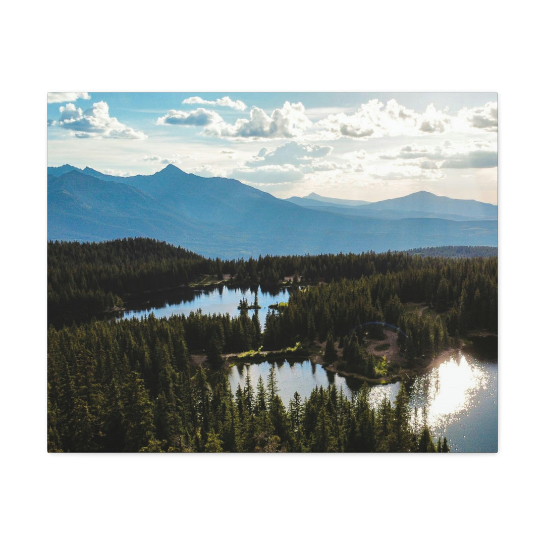 Cool Mountain Lakes - Canvas