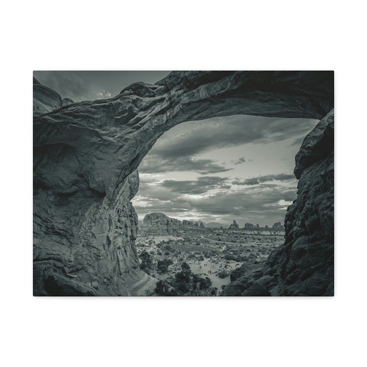 Natural Frames Part 2 in Black and White - Canvas