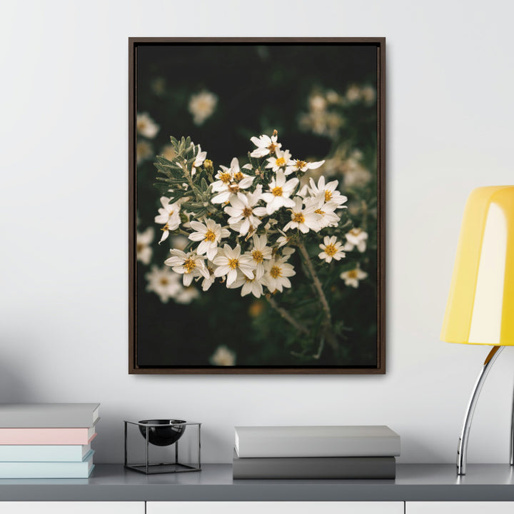 A Touch of White - Canvas with Frame