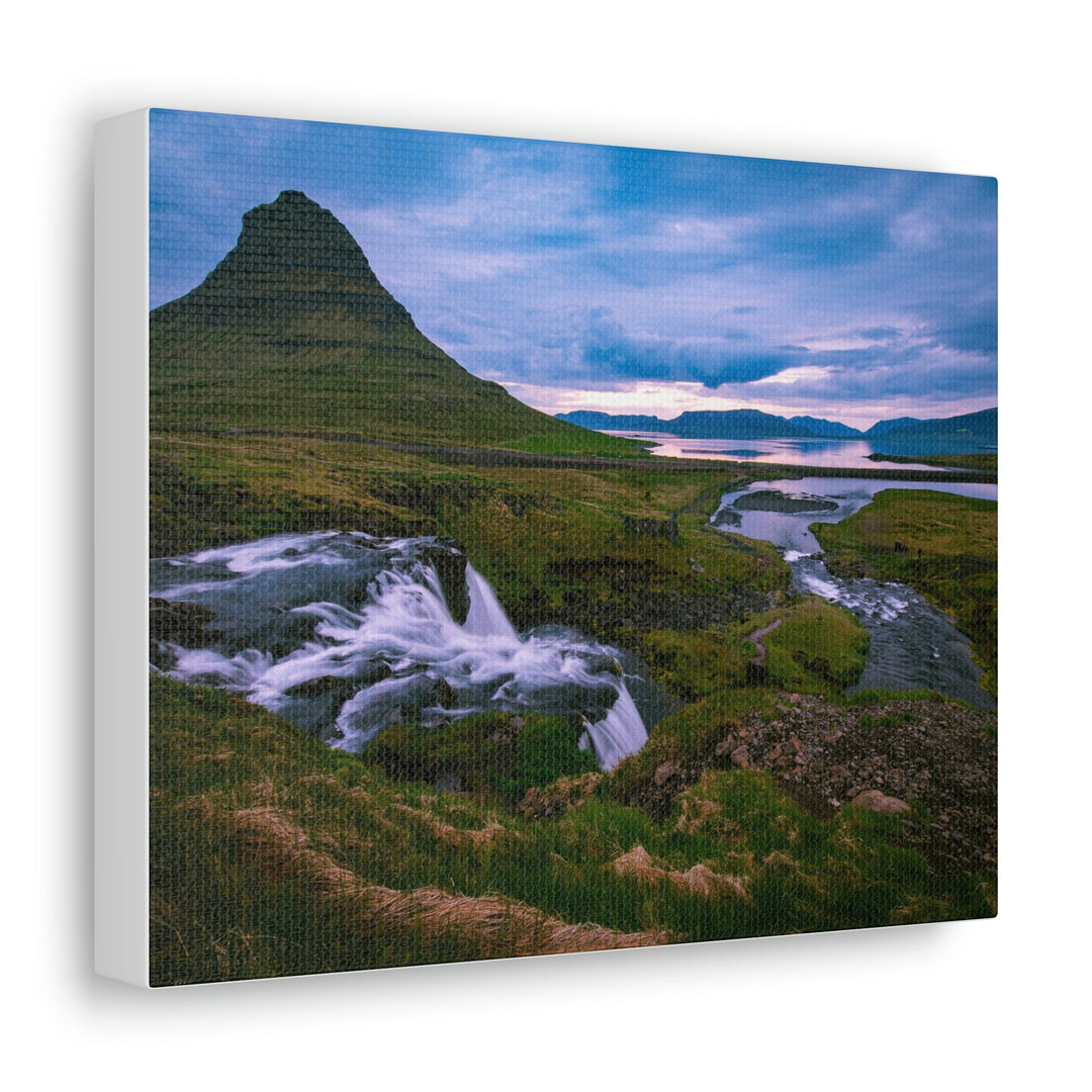 An Icelandic Sunset - Canvas