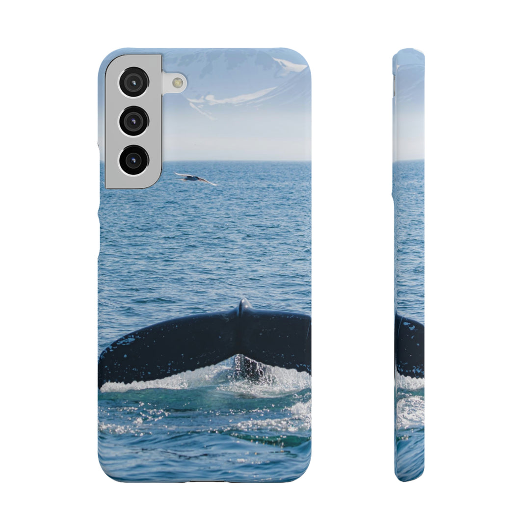 A Whale and A Mountain - Phone Case