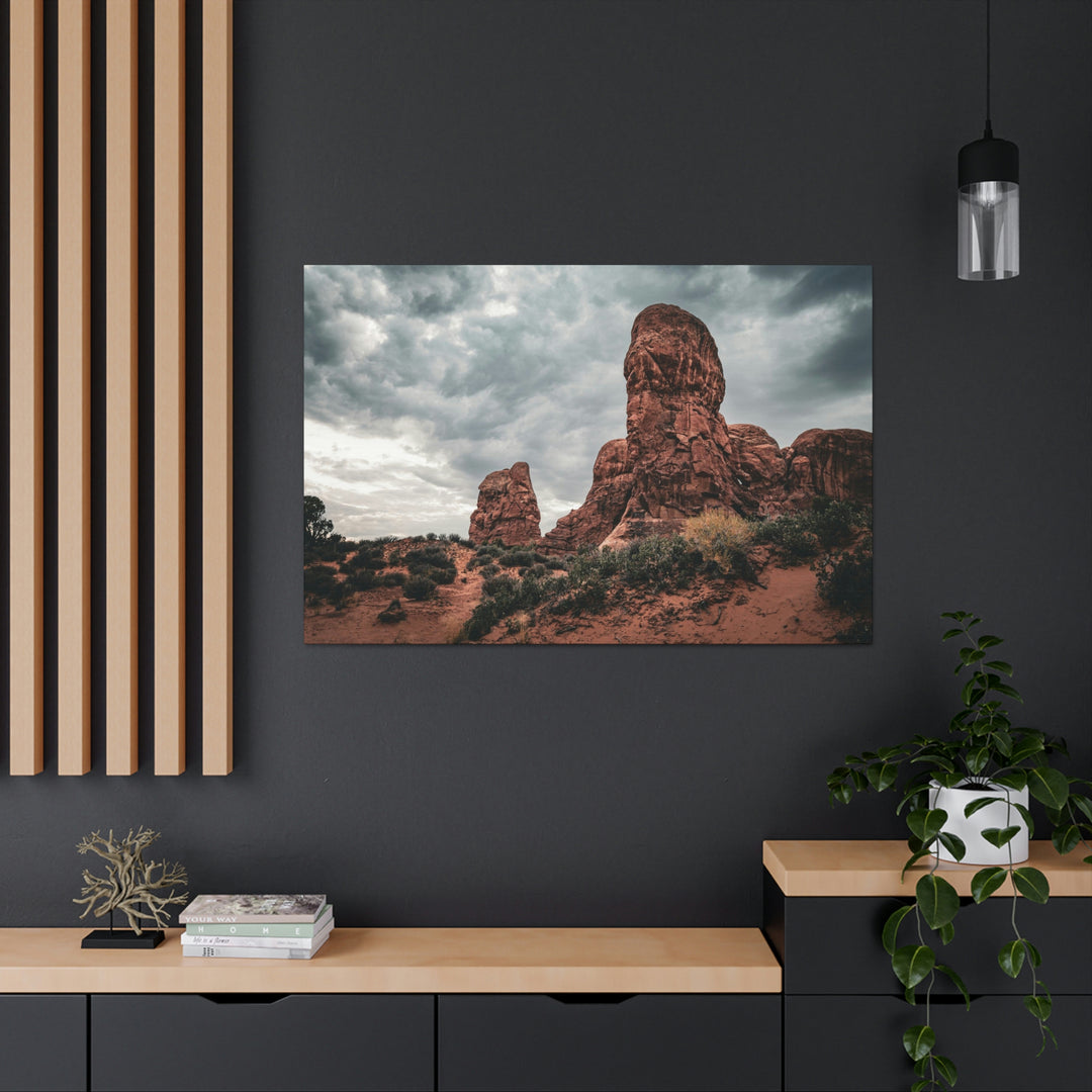 Dramatic Rocks - Canvas