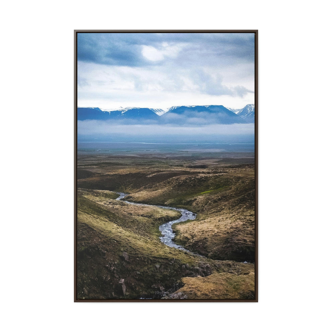 The Fog Approaches - Canvas with Frame