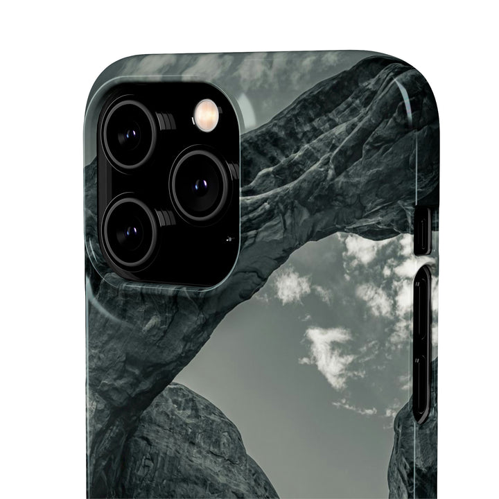 Natural Frames Part 4 in Black and White - Phone Case