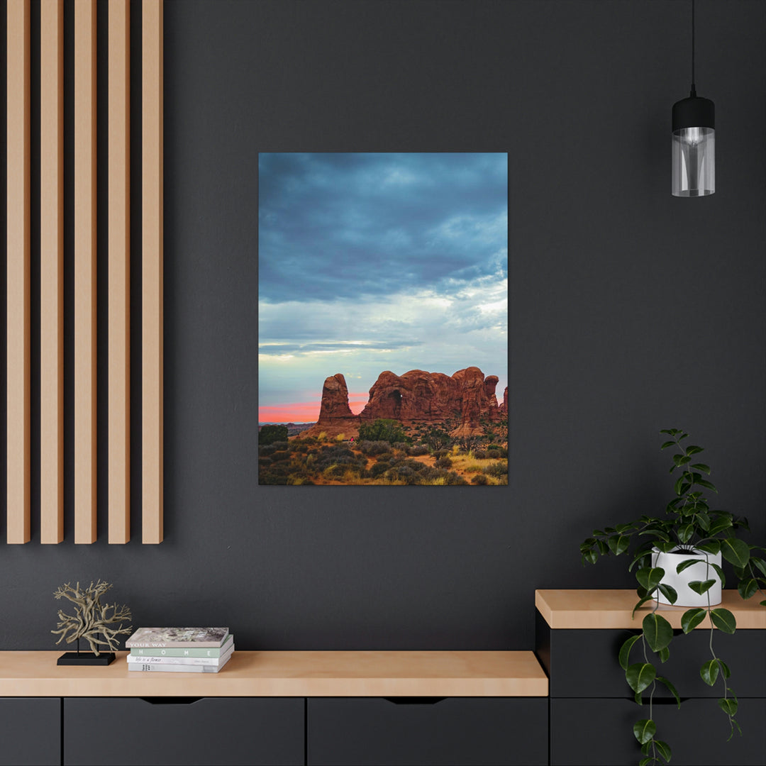 Arches at Sunset - Canvas