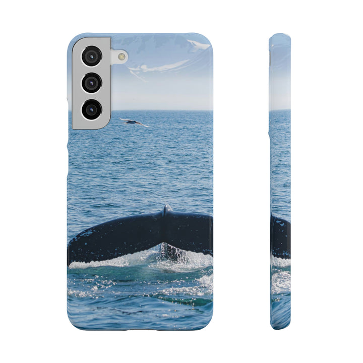 A Whale and A Mountain - Phone Case