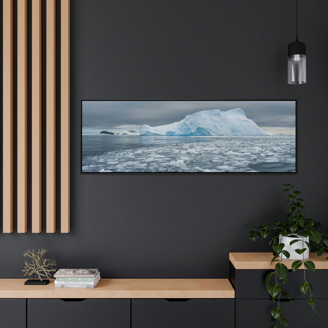 Lane of Ice - Canvas with Frame