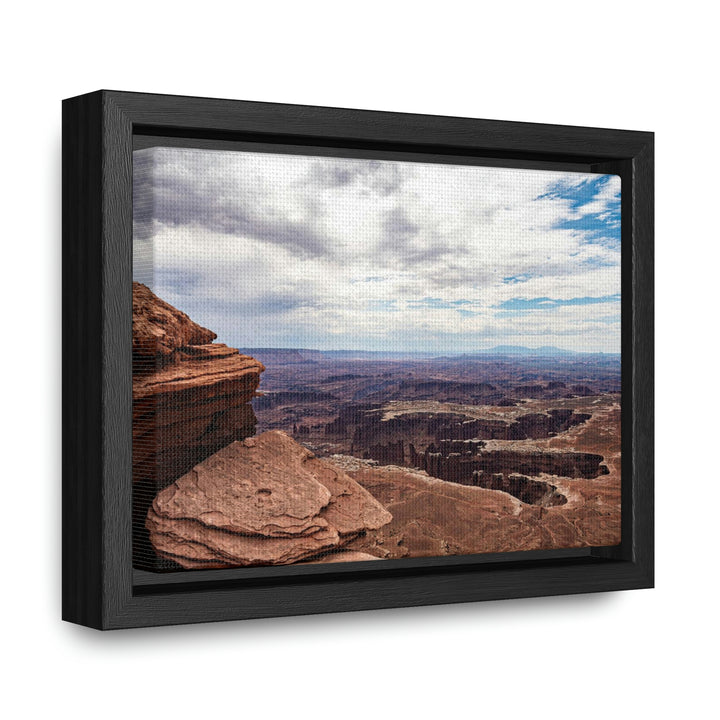 The Canyon Below - Canvas with Frame