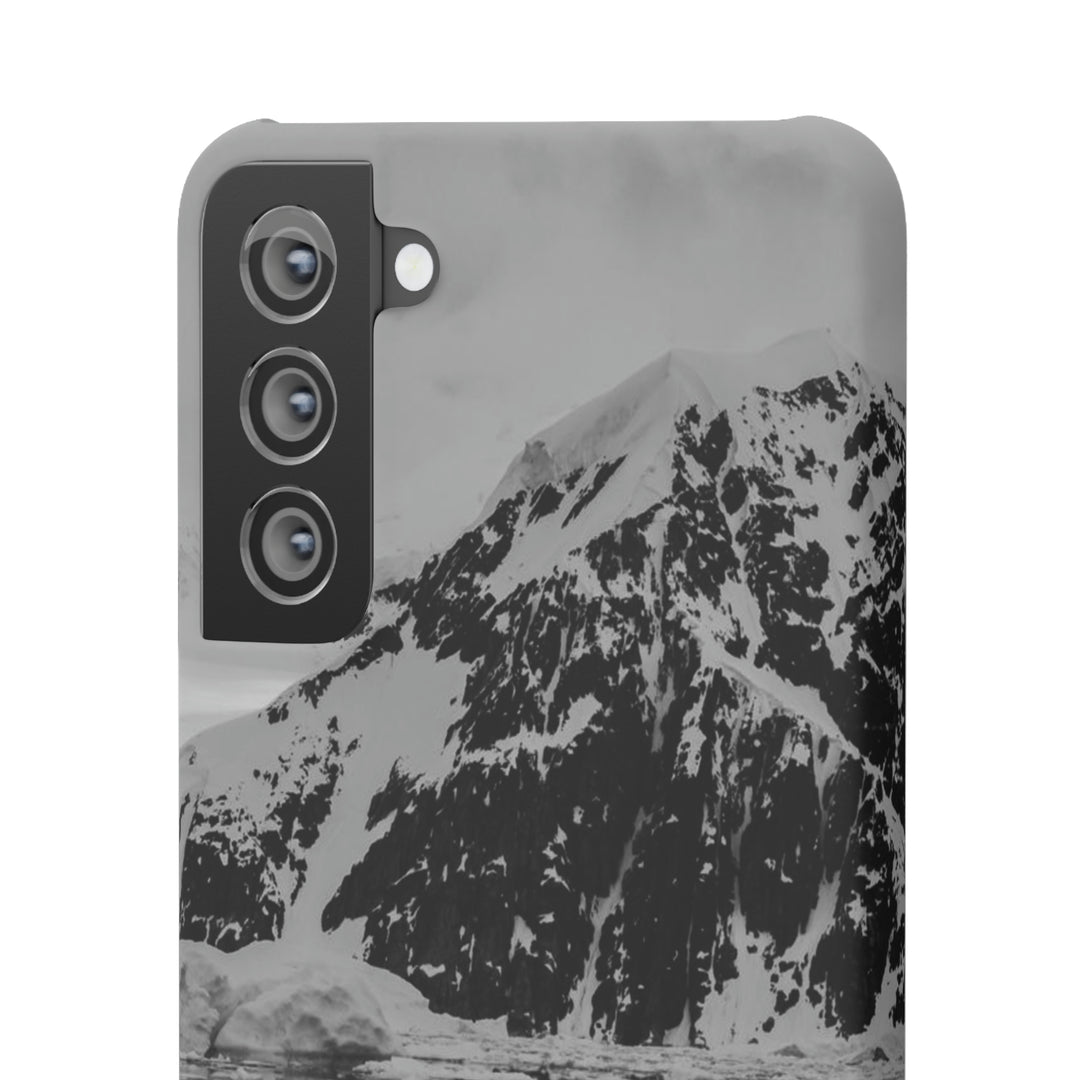 Reflected Calm in Black and White - Phone Case