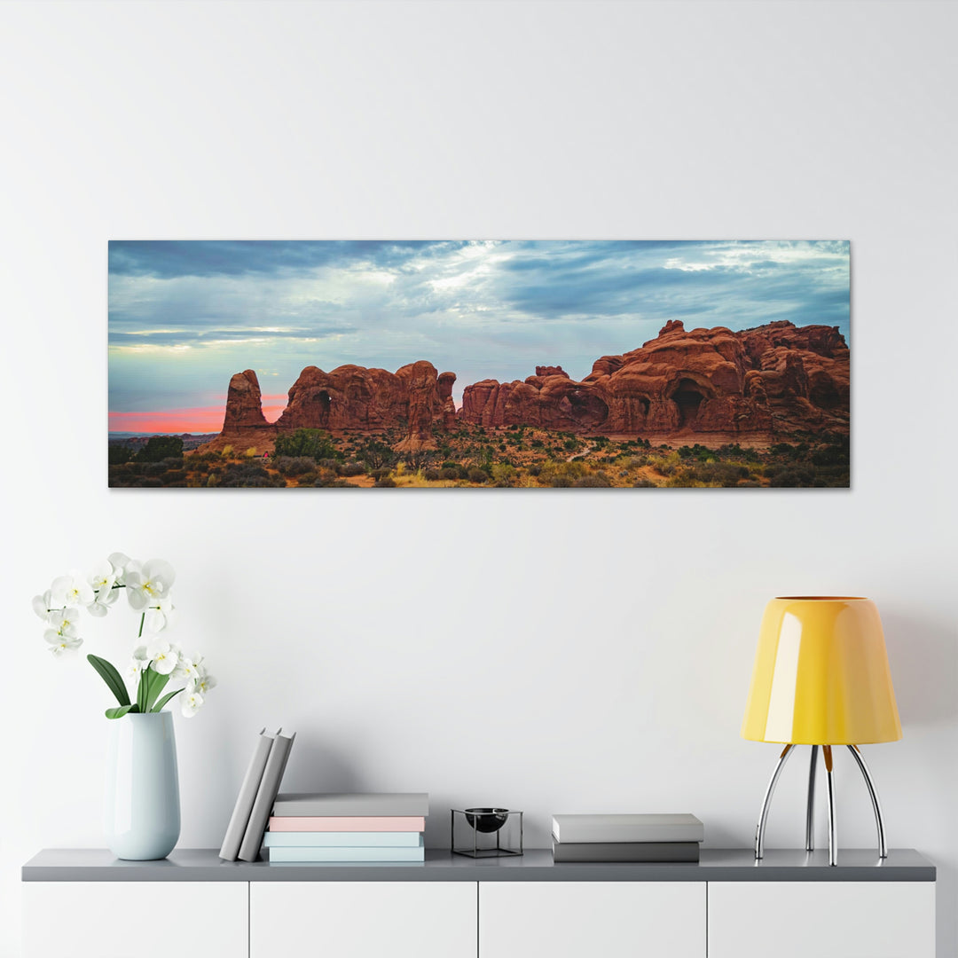 Arches at Sunset - Canvas