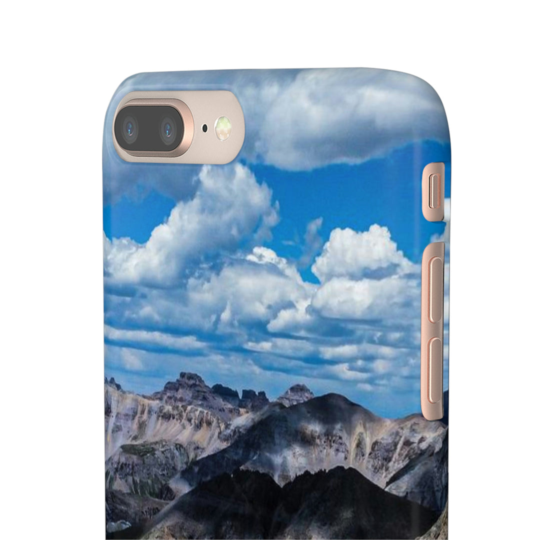 Imogene Pass From the Air - Phone Case