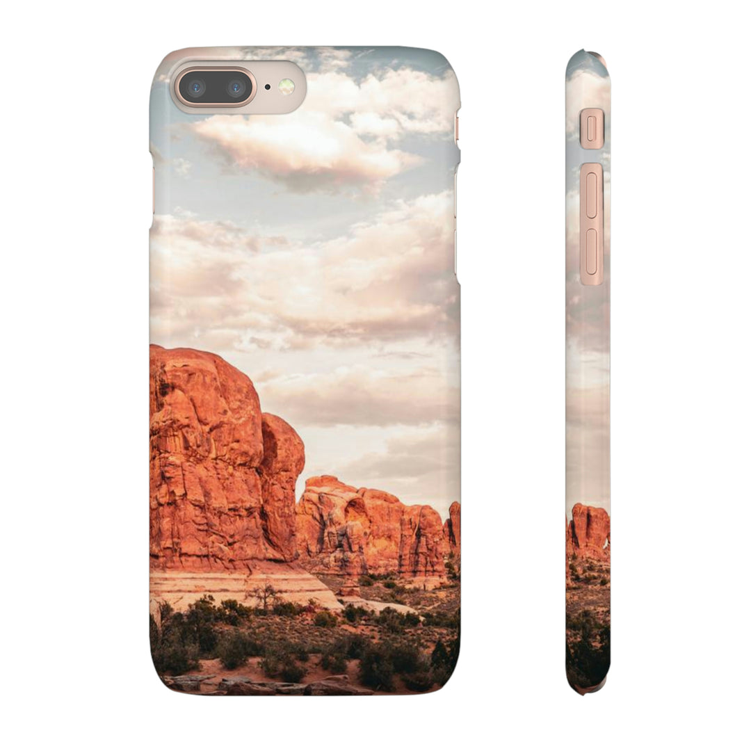 A Desert Sunset - Phone Case