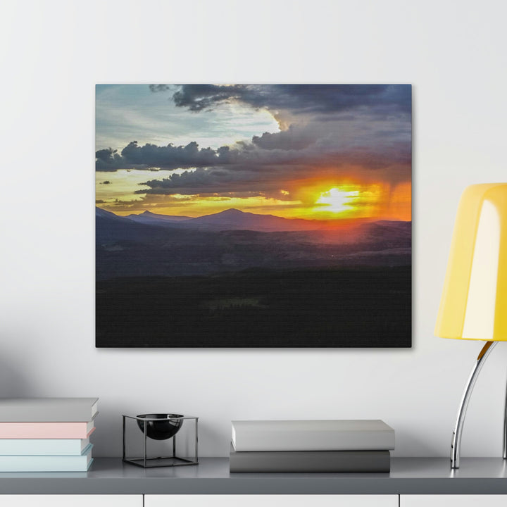 Rainy Sunset - Canvas