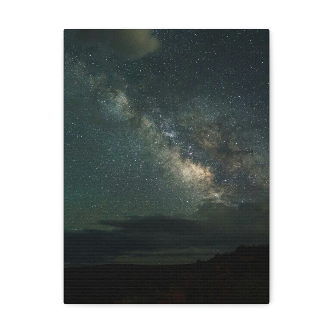 Milky Way Through the Clouds Part 2 - Canvas