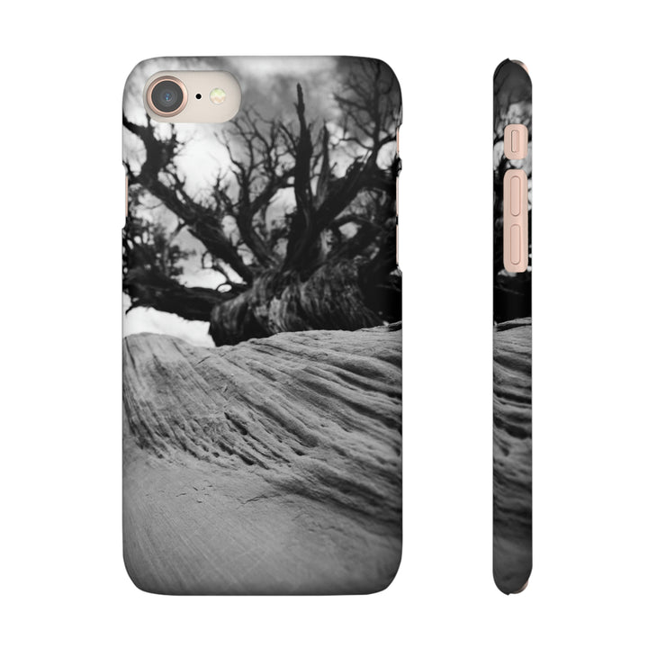 Desert Reach in Black and White - Phone Case