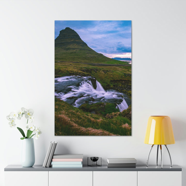 An Icelandic Sunset - Canvas