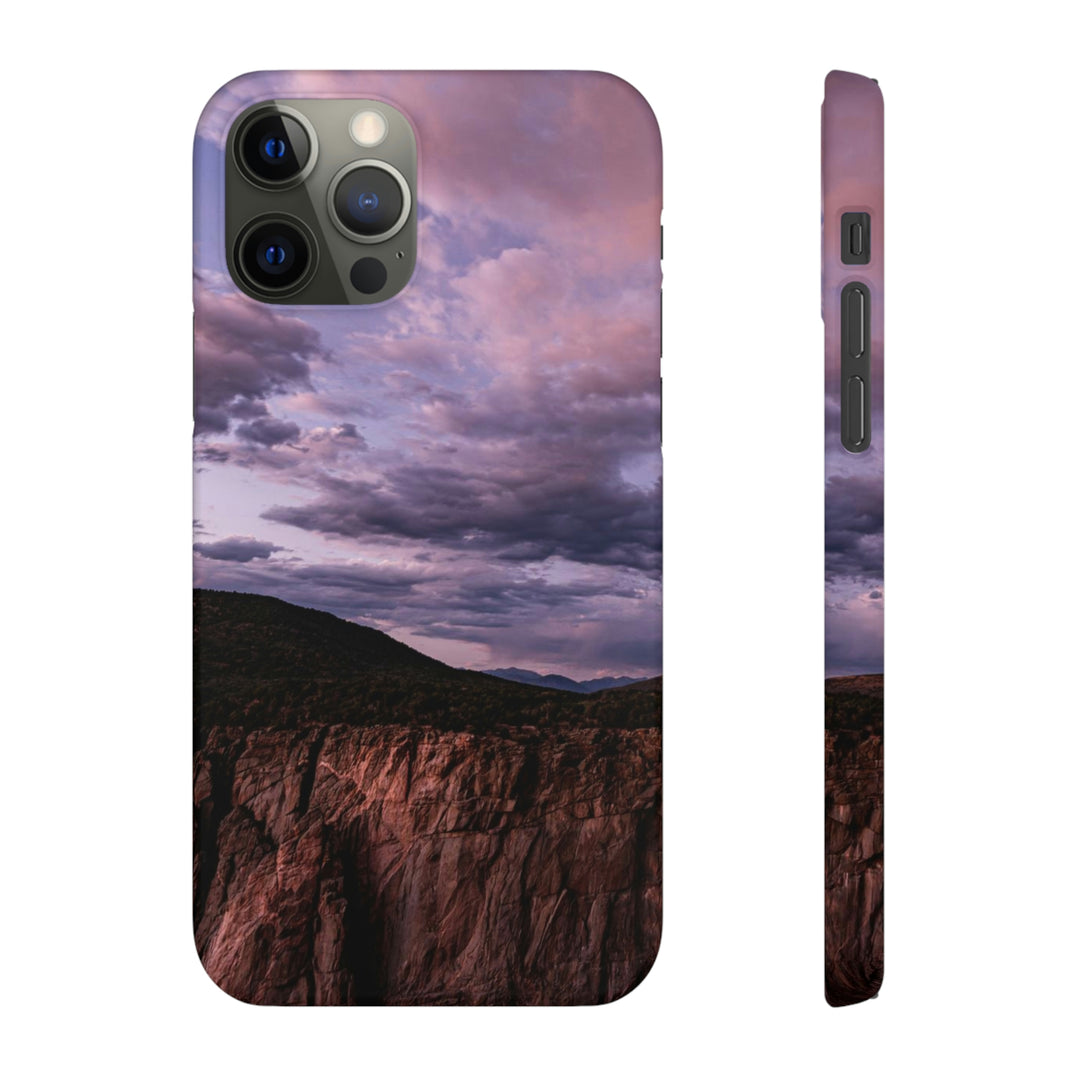 Painted Wall at Sunset Part 3 - Phone Case