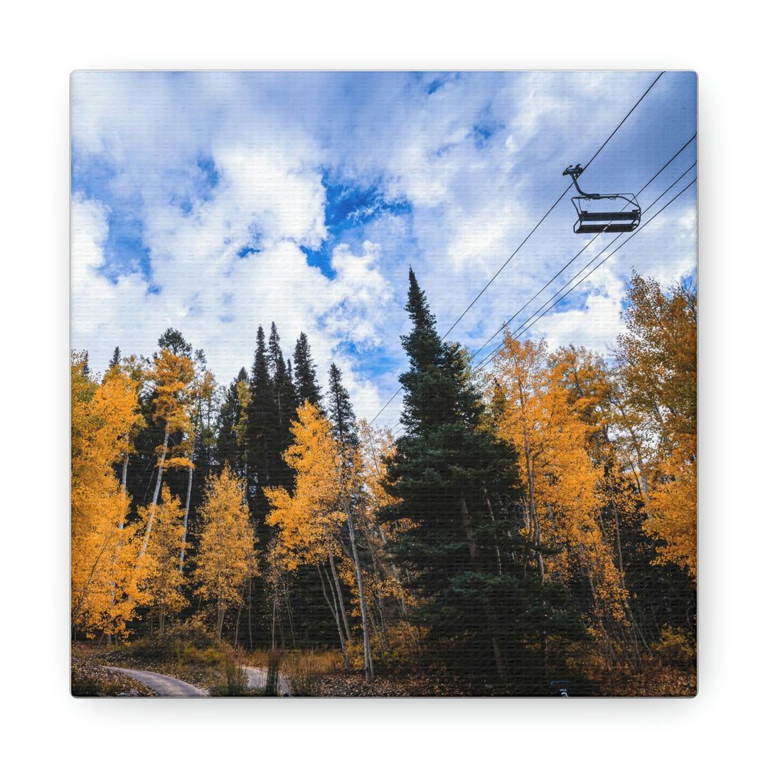 Chairlift in Suspension - Canvas