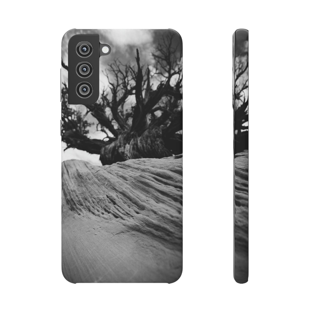 Desert Reach in Black and White - Phone Case