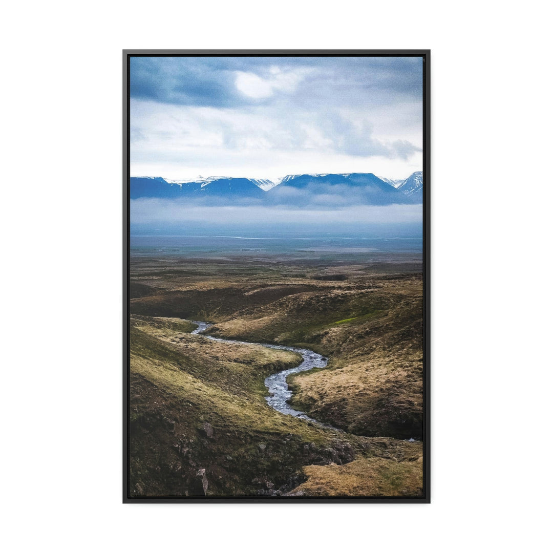 The Fog Approaches - Canvas with Frame