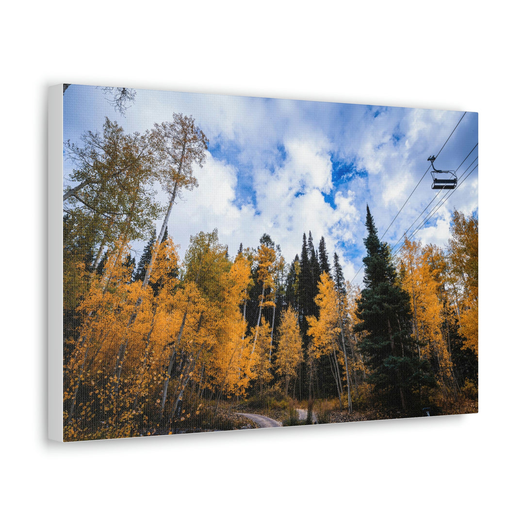 Chairlift in Suspension - Canvas