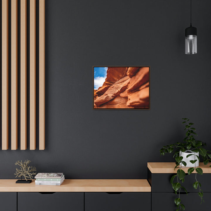 Layers of Rock - Canvas with Frame