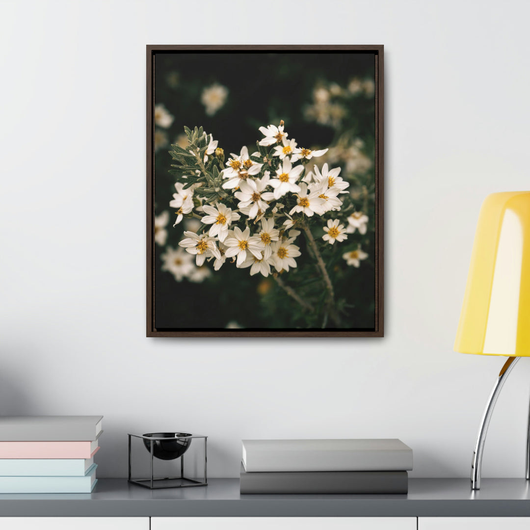 A Touch of White - Canvas with Frame