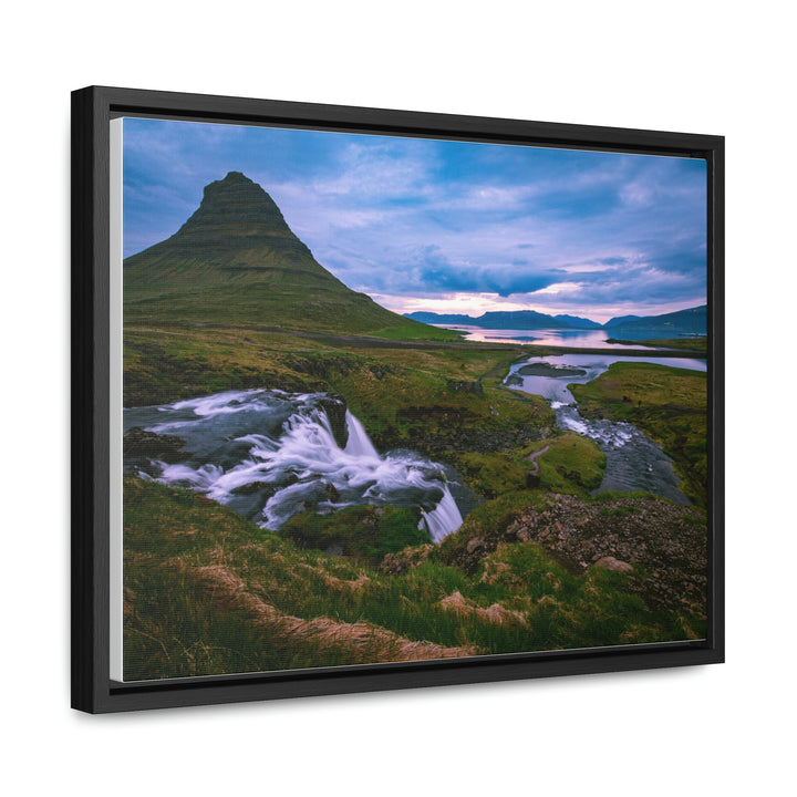 An Icelandic Sunset - Canvas with Frame